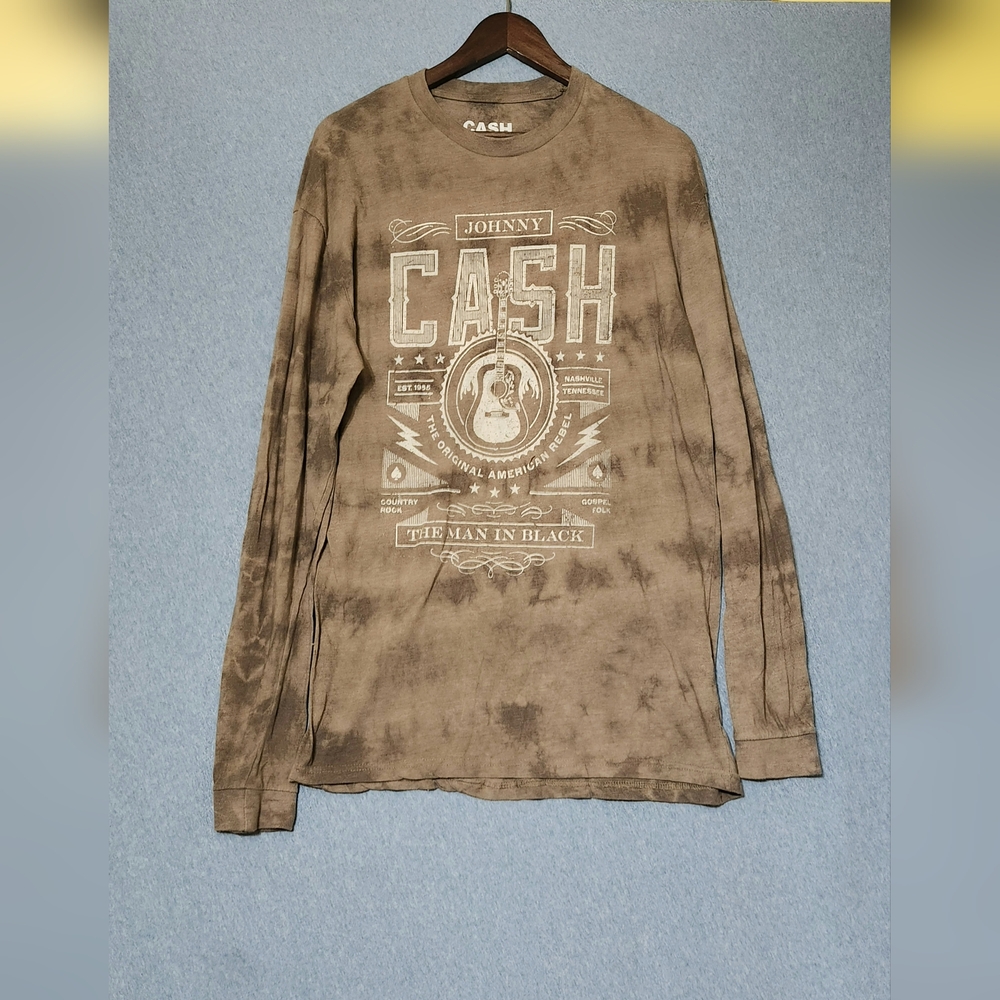 Johnny Cash Long Sleeved Tee Shirt